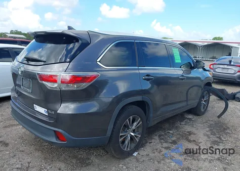 2016 Toyota Highlander Xle V6 из США, поврежденный, VIN 5TDKKRFH1GS146483